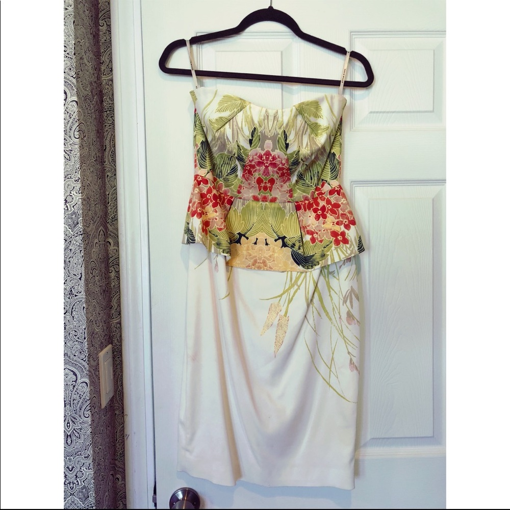 Karen Millen peplum dress size 8